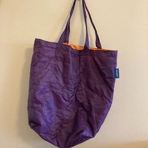 Old Navy Purple or Orange Reversible Reusable Bag